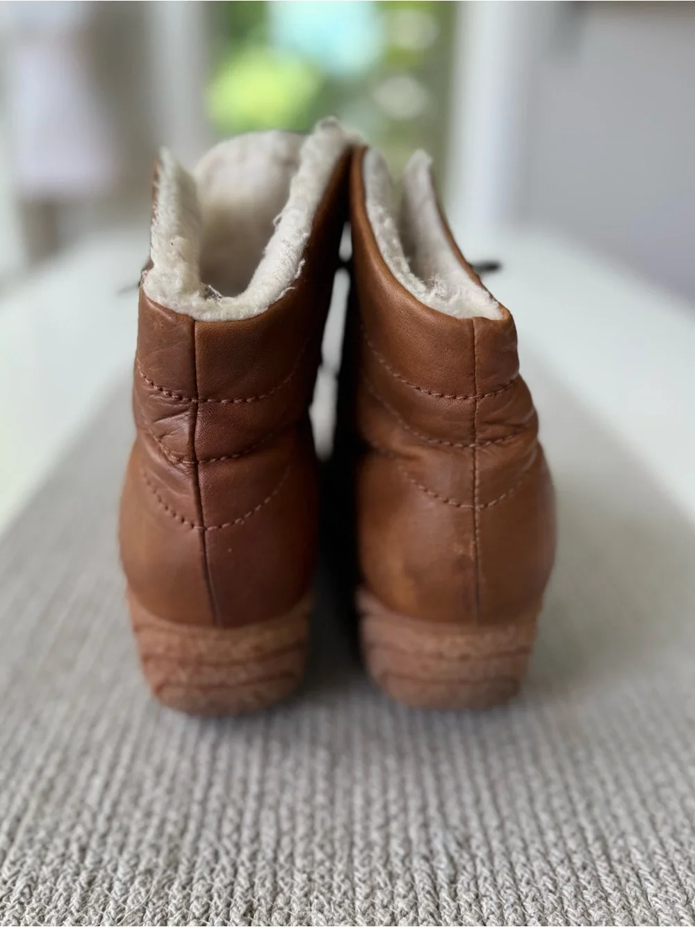 Vintage Banff Bastian Husky Leather Snow Boots